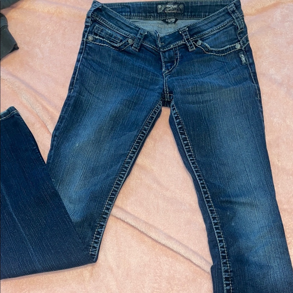 Silver Jeans Co. Dark Wash Denim Jeans